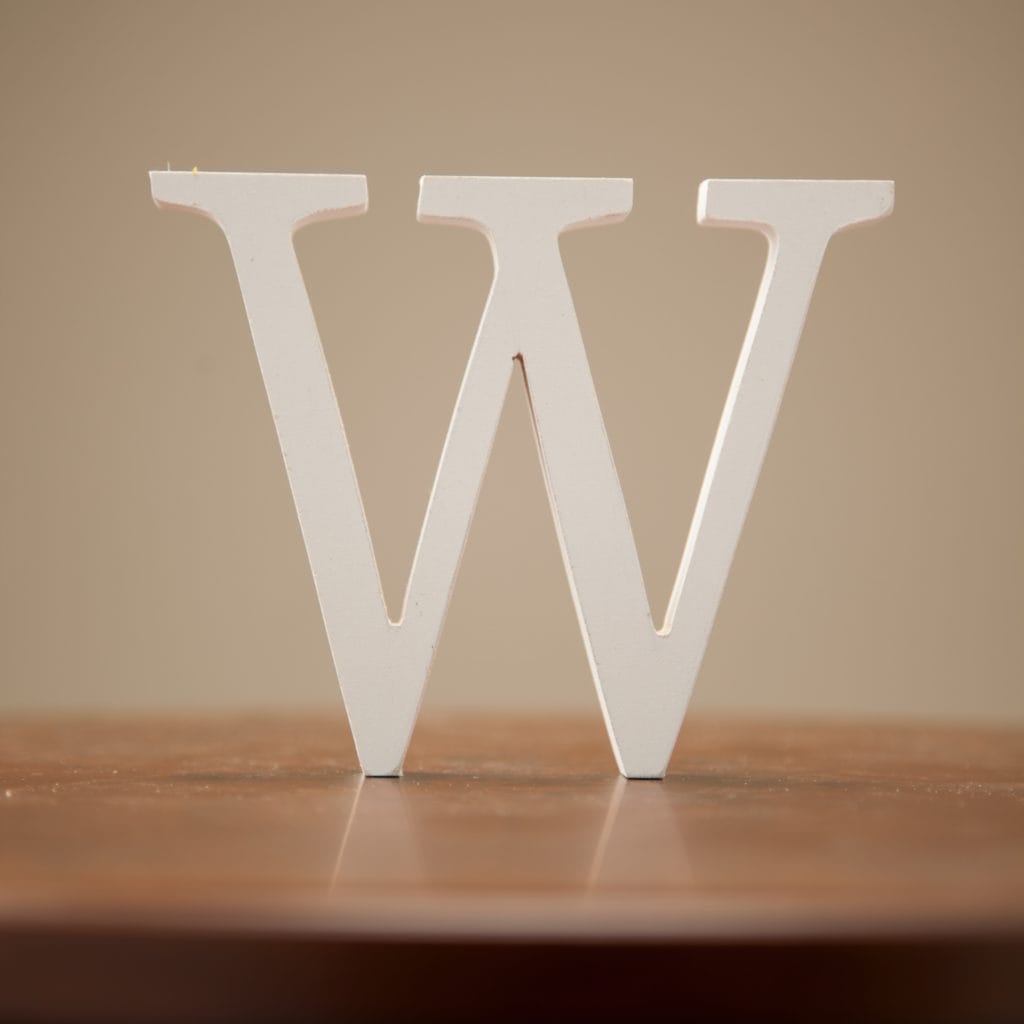 「W」の図解